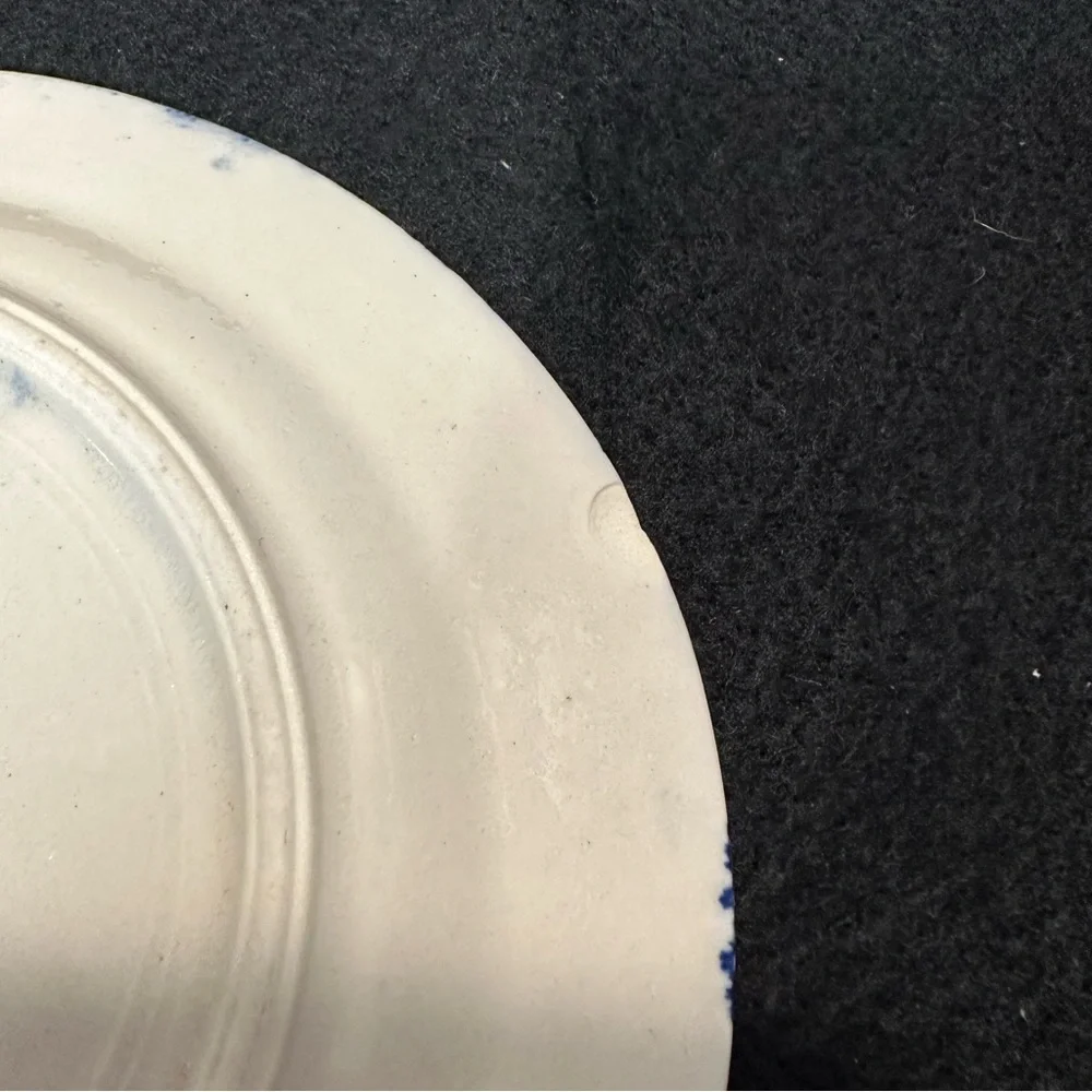 Three Vintage Blue Willow Bread and Butter Plates JAPAN